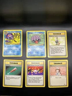 Vintage Pokemon Card Lot WoTC (32 Cards) Base/Jungle/Fossil/Base2 - Image 3