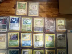 Lot of 30 Vintage Pokemon Cards Mixed Eng. And Japanese (2 Shadowless)- Damaged - Image 4