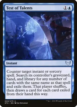 Test of Talents 1x MtG Strixhaven: School of Mages SP/NM - Image 1