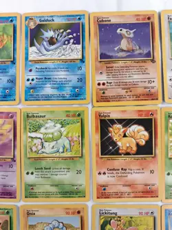 Vintage Pokemon Bulbasaur Lot Of 20 WOTC Base Set Jungle Fossil Unlimited MP - Image 3
