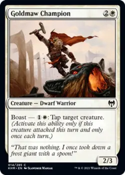 Goldmaw Champion - Kaldheim #014/285 MTG Magic The Gathering - Image 1