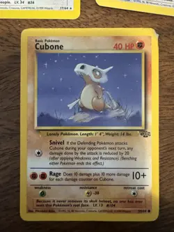 Vintage Pokemon TCG Jungle Lot Of 25 | Snorlax 27 Cubone 50 Eevee 51 Clefable 17 - Image 2