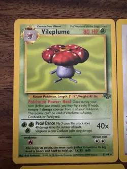 Vintage Pokemon TCG Jungle Lot Of 25 | Snorlax 27 Cubone 50 Eevee 51 Clefable 17 - Image 4