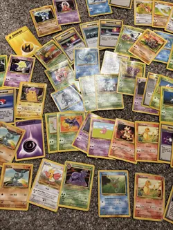 Pokemon Vintage Non Holo Lot 75 Cards Base Set Fossil Jungle Non Holo - Image 3