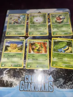Pokemon TCG Pokemon Diamond & Pearl Common Regular Grass Vintage 6 Card Lot - Image 2