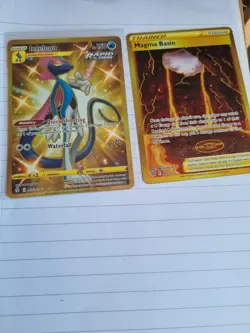 Pokemon Card Inteleon 227/203 Gold Secret Rare Evolving Skies Near Mint - Image 1
