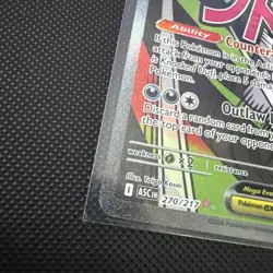Pokemon TCG Mega Scrafty Ex 270/217 MAR Ascended Heros NM - Image 2