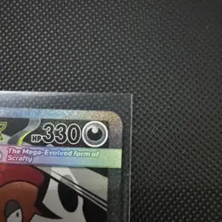 Pokemon TCG Mega Scrafty Ex 270/217 MAR Ascended Heros NM - Image 4