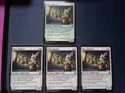 4x Hare Apparent NM 1 Foil 3 Regular MTG Foundations 0015 - Image 1