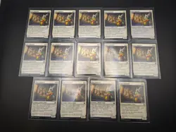 MTG Hare Apparent x14 Lot (13 Nonfoil + 1 Foil) Foundations FDN NM/M - Image 2