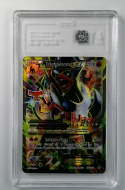 Pokemon M Houndoom EX 154/162 TAG 6 Mint Breakthrough Holo Full Art FA 2015 Rare - Image 1