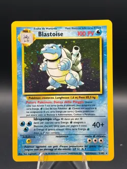 Wizards of the Coast Pokemon TCG Blastoise Base Set 2/102 Holo Spanish - Image 1