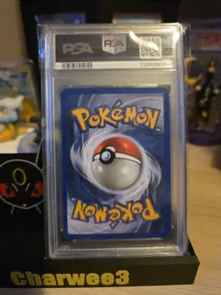 Pokemon TCG Blastoise Holo Card Base Set 2/102 PSA Graded 4 - Image 3