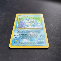 Pokemon TCG Blastoise 2/130 Base Set 2 Holo Vintage 2000 WOTC MP - Image 2