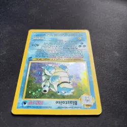 Pokemon TCG Blastoise 2/130 Base Set 2 Holo Vintage 2000 WOTC MP - Image 3