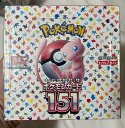 Pokemon Card Scarlet & Violet Booster Box Pokemon 151 sv2a Japanese NEW sealed - Image 1