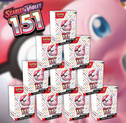 1x Pokemon Scarlet & Violet 151 English Booster Box Bundle (Sealed) 6 Packs - Image 1