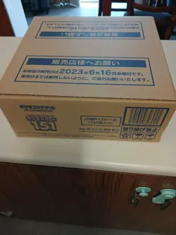 Pokemon Card Game 151 SV2a Booster Box CASE (12Boxes) SEALED Japanese - Image 1