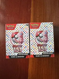 POKEMON TCG SCARLET & VIOLET 151 BOOSTER BUNDLE BOX FACTORY SEALED X2 - Image 1