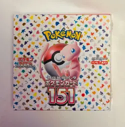Pokemon SV2a 151 Booster Box Japanese TCG Factory Sealed - Image 1