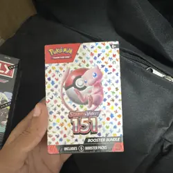 Pokemon TCG Scarlet & Violet—151 Booster Bundle Box 6 Packs English 2023 Mew - Image 1