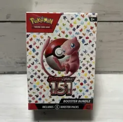 Pokemon TCG Scarlet & Violet 151 Booster Bundle Box - 6 Booster Packs (2025) - Image 1