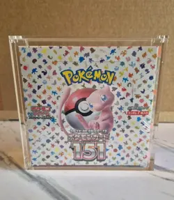 ⭐ Pokemon 151 SV2a Japan - Booster Box - Shrink wrap - Acrylic case - Image 2