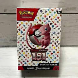 Pokemon TCG Scarlet & Violet 151 Booster Bundle Box (6 Packs) English - Image 1