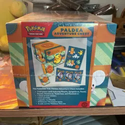2024 Pokemon Scarlet & Violet Paldea Adventure Chest Collection Box Sealed - Image 4