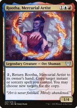 Rootha, Mercurial Artist 1x MtG Strixhaven: School of Mages SP/NM - Image 1