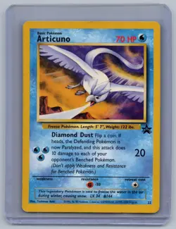 Articuno 22 Promo Wizards Black Star Promos Pokemon Lightly Played - Image 1