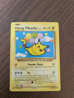 Flying Pikachu 110/108 Secret Rare Evolutions Pokemon Near Mint - Image 1