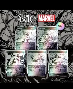 Secret Lair x Marvel's Spider-Man: Venom Unleashed (Inks) - MTG - PRESALE - FOIL - Image 1