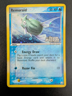 Remoraid - 73/109 - Reverse Holo, ex Team Rocket Returns- Pokemon Card -LP - Image 1