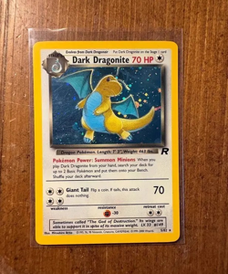 Dark Dragonite 5/82 Holo Rare Unlimited Team Rocket Returns 2004 Pokemon TCG - Image 1