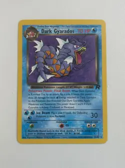 Pokemon Dark Gyarados 25/82 Rare Team Rocket WOTC 2000 Unlimited Near Mint - Image 1