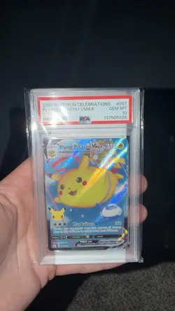 Pokemon Celebrations Flying Pikachu VMAX 007/025 Holo Full Art PSA 10 2021 - Image 1
