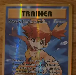 Pokemon TCG Misty's Determination 108/108 Evolutions Full Art Holo Ultra Rare EN - Image 1