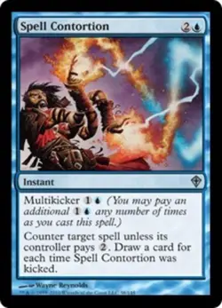 Spell Contortion - Worldwake #38/145 MTG Magic The Gathering - Image 1