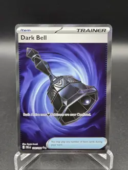 Pokemon TCG Dark Bell 106/084 Pitch Black Full Art Ultra Rare Holo, NM Condition - Image 1