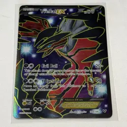 Pokemon TCG Yveltal EX Full Art Ultra Rare Holo Card 144/146 2014 XY Basic Good - Image 1