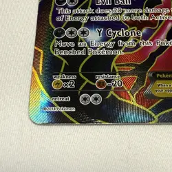 Pokemon TCG Yveltal EX Full Art Ultra Rare Holo Card 144/146 2014 XY Basic Good - Image 2