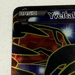 Pokemon TCG Yveltal EX Full Art Ultra Rare Holo Card 144/146 2014 XY Basic Good - Image 5