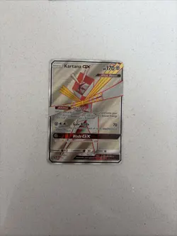 Pokemon TCG Kartana GX Crimson Invasion 106/111 Holo Full Art Ultra Rare - Image 1