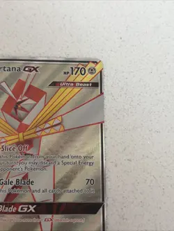 Pokemon TCG Kartana GX Crimson Invasion 106/111 Holo Full Art Ultra Rare - Image 3