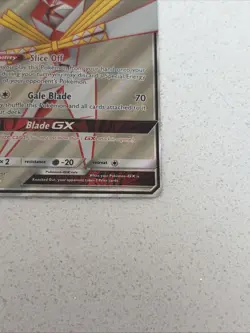 Pokemon TCG Kartana GX Crimson Invasion 106/111 Holo Full Art Ultra Rare - Image 4