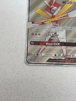 Pokemon TCG Kartana GX Crimson Invasion 106/111 Holo Full Art Ultra Rare - Image 5