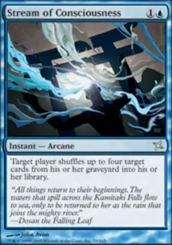 Stream of Consciousness - Betrayers of Kamigawa #53/165 MTG Magic The Gathering - Image 1