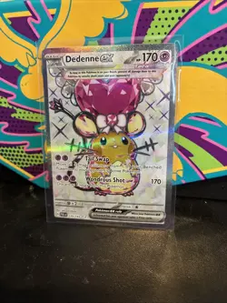 Pokemon TCG Dedenne ex 239/193 Paldea Evolved Ultra Rare Holo EN 2023 HP170 - Image 1