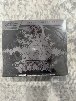 Pokemon TCG Mega Evolution Pitch Black Elite Trainer Box English sealed - Image 1